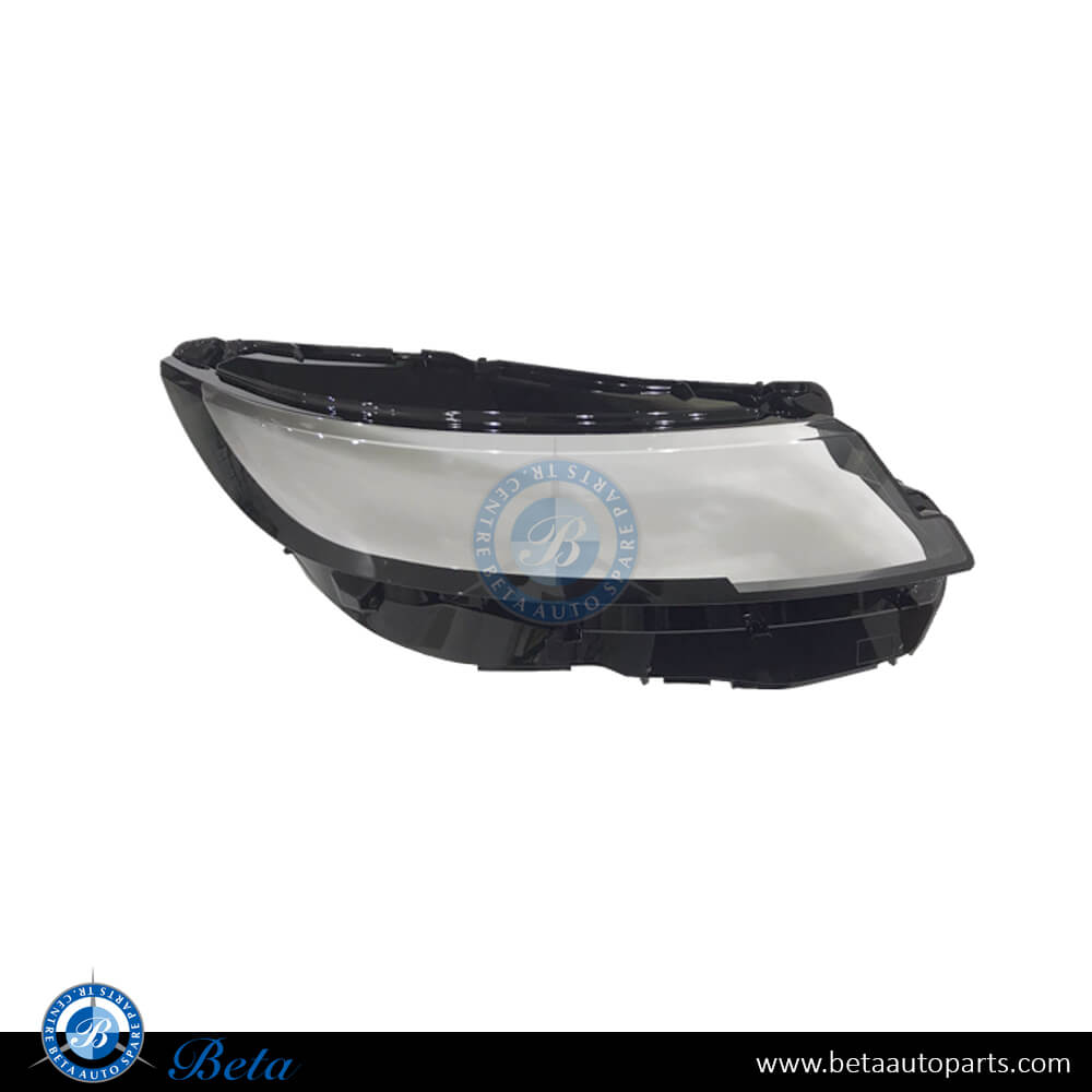Right Side Headlamp Lens for Range Rover Sport 2023-Up models, Part Number LR167033 Right Side Headlamp Lens for Range Rover Sport 2023-Up models, Part Number LR167033